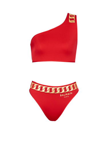Bikini con logo Balmain