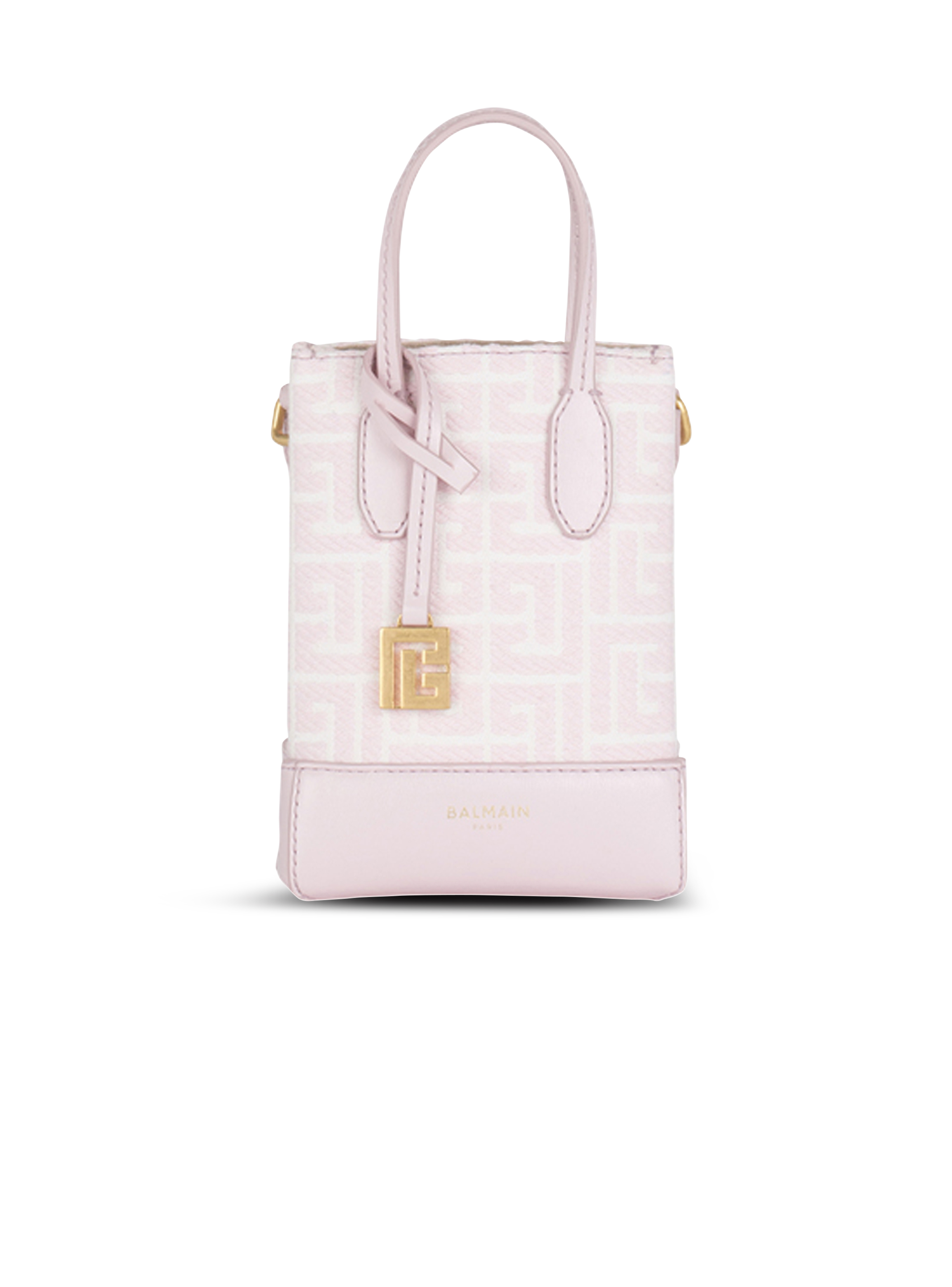 IN ESCLUSIVA - Mini borsa shopping bicolor, rosa