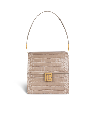 Borsa Ely in pelle stampa cocco