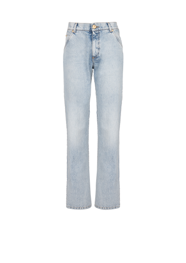 Jeans ampi in cotone