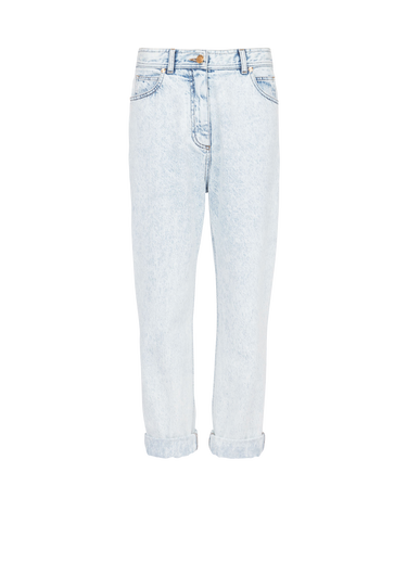 Jeans boyfriend in cotone