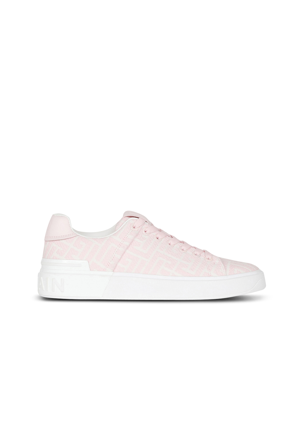 Sneakers B-Court in jacquard bicolor, rosa, hi-res